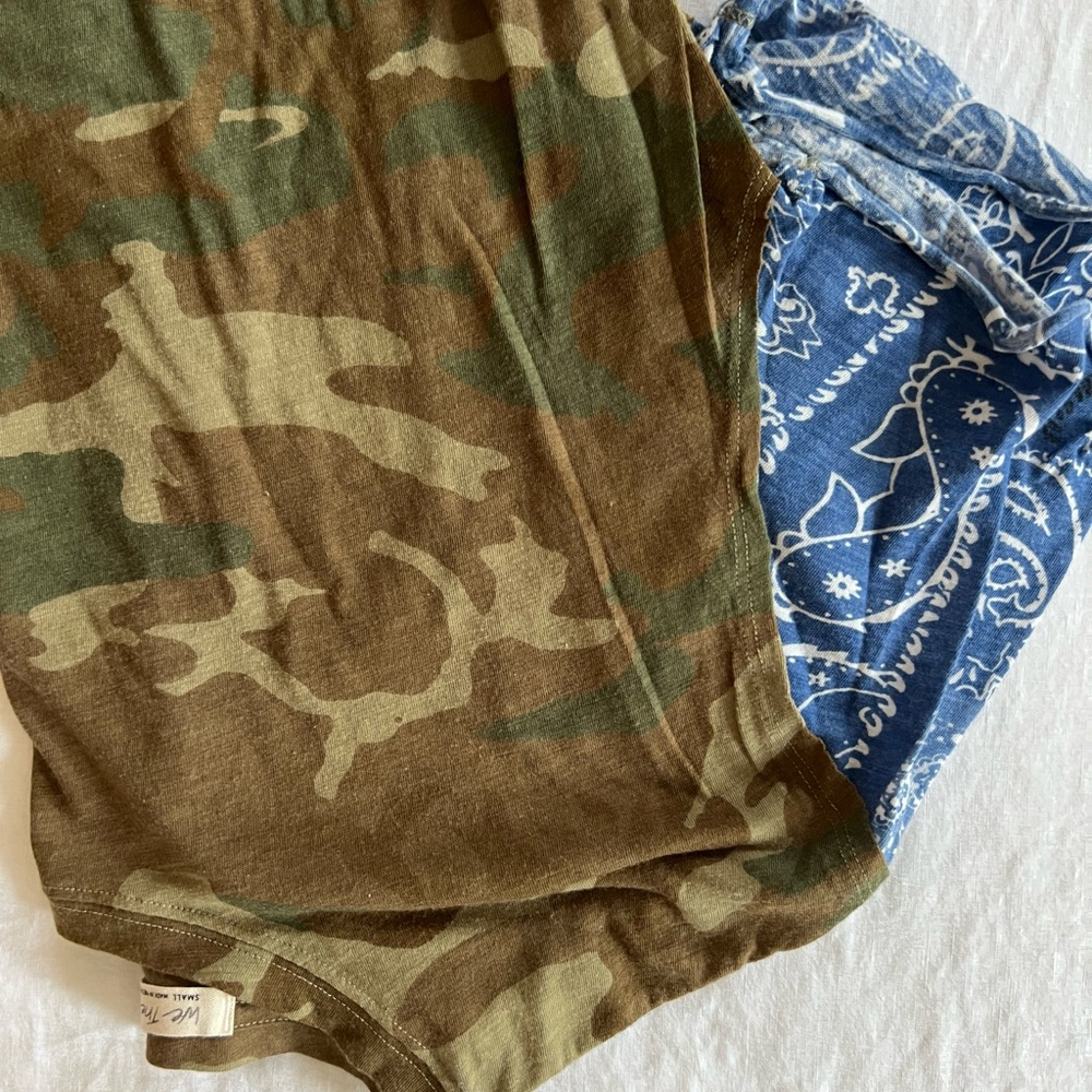 Free People Camo Tee